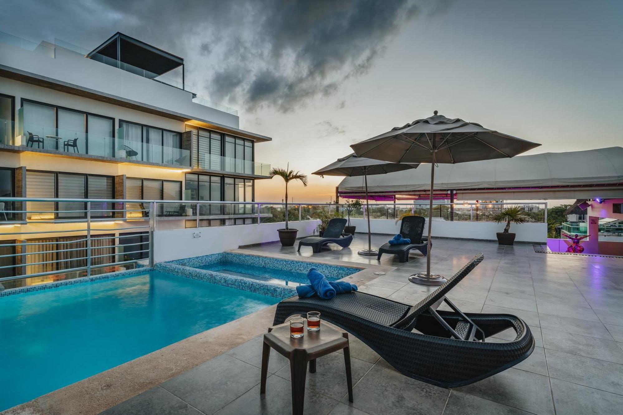 Soho Playa Hotel Playa del Carmen Ngoại thất bức ảnh